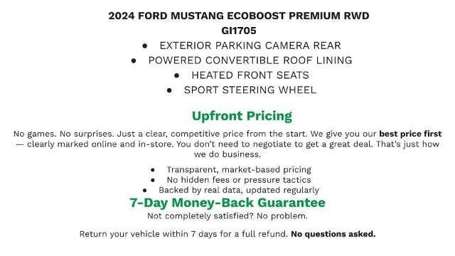 2024 Ford Mustang EcoBoost