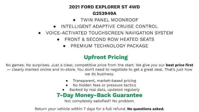 2021 Ford Explorer ST
