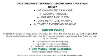 2025 Chevrolet Silverado 2500 HD WT