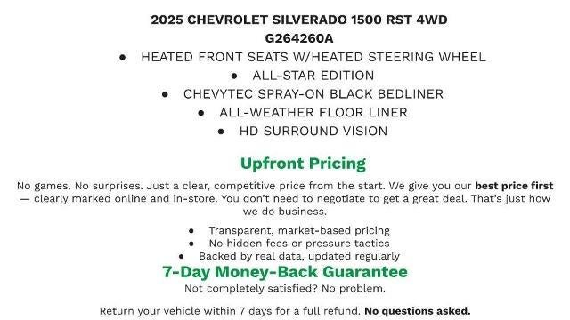 2025 Chevrolet Silverado 1500 RST