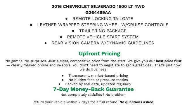 2016 Chevrolet Silverado 1500 LT