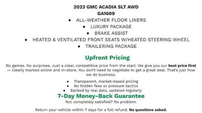 2023 GMC Acadia SLT