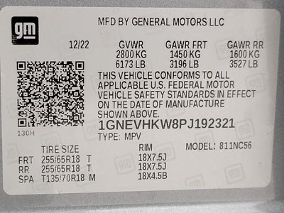 2023 Chevrolet Traverse LT Leather