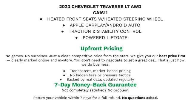 2023 Chevrolet Traverse LT Leather