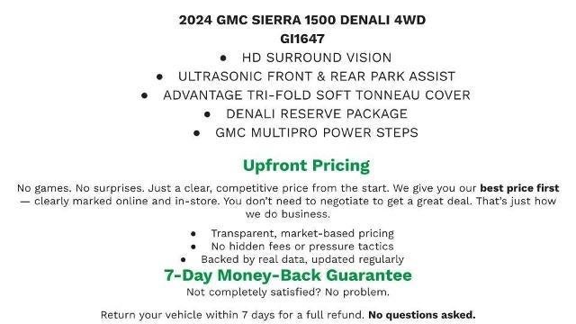 2024 GMC Sierra 1500 Denali