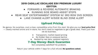 2019 Cadillac Escalade ESV Premium Luxury