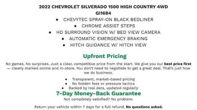 2022 Chevrolet Silverado 1500 High Country