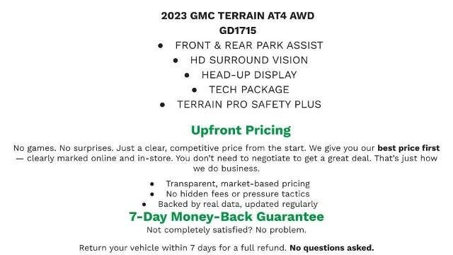 2023 GMC Terrain AT4