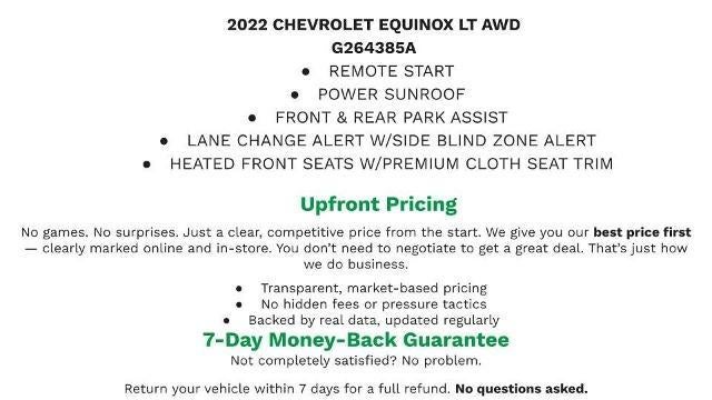 2022 Chevrolet Equinox LT