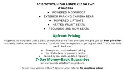 2016 Toyota Highlander Base