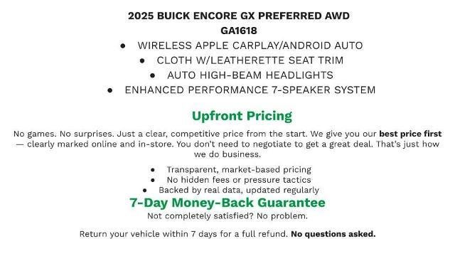 2025 Buick Encore GX Base