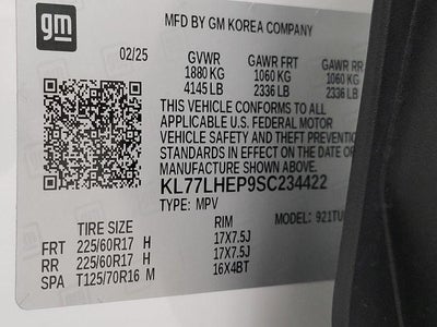 2025 Chevrolet Trax LT