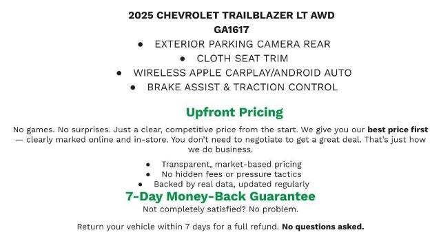 2025 Chevrolet Trailblazer LT