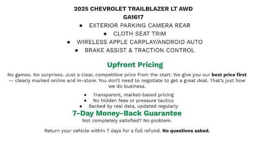 2025 Chevrolet Trailblazer LT