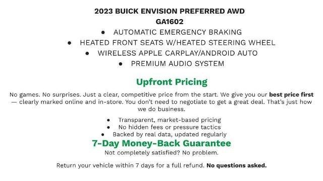 2023 Buick Envision Preferred