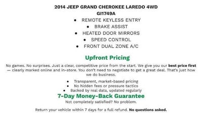2014 Jeep Grand Cherokee Laredo