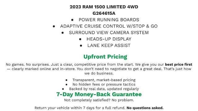2023 RAM 1500 Limited Crew Cab 4x4 5'7" Box