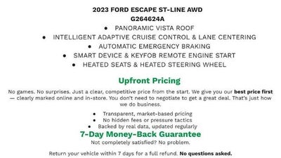 2023 Ford Escape ST-Line