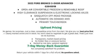2022 Ford Bronco Base