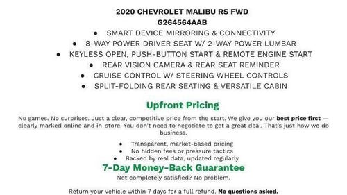 2020 Chevrolet Malibu RS