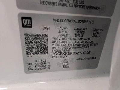 2025 Chevrolet Silverado 1500 LT (2FL)