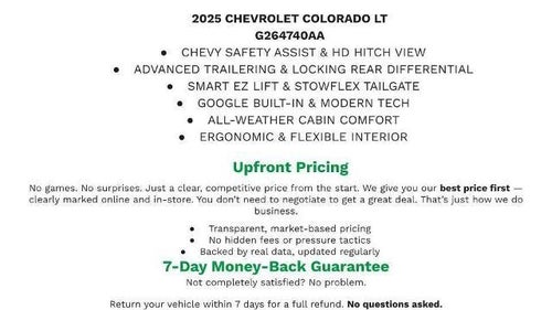 2025 Chevrolet Colorado WT/LT