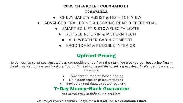 2025 Chevrolet Colorado WT/LT