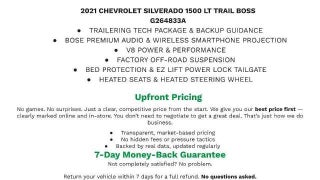 2021 Chevrolet Silverado 1500 LT Trail Boss