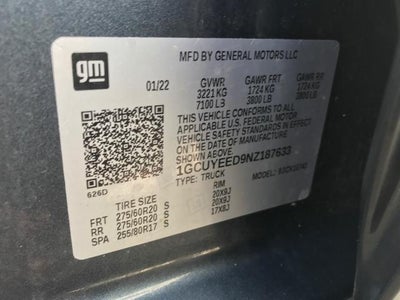 2022 Chevrolet Silverado 1500 LTD RST