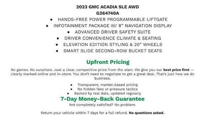 2023 GMC Acadia SLE