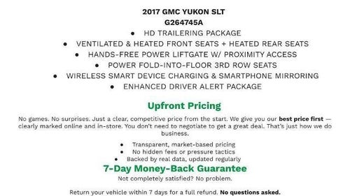 2017 GMC Yukon SLT