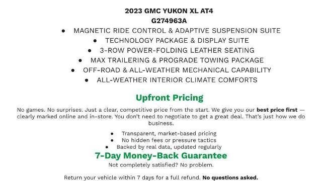 2023 GMC Yukon XL