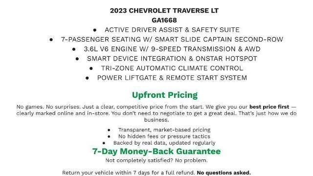 2023 Chevrolet Traverse LT Cloth