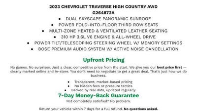 2023 Chevrolet Traverse High Country