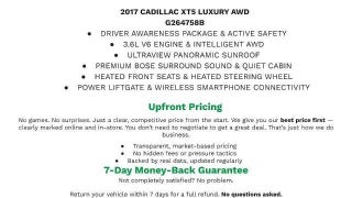2017 Cadillac XT5 Luxury AWD