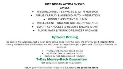 2025 Nissan Altima SV FWD