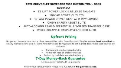 2022 Chevrolet Silverado 1500 Custom Trail Boss