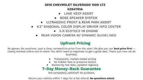 2016 Chevrolet Silverado 1500 LTZ