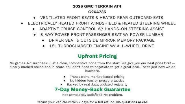 2026 GMC Terrain