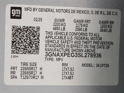 2025 Chevrolet Equinox LT