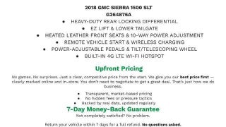 2018 GMC Sierra 1500 SLT