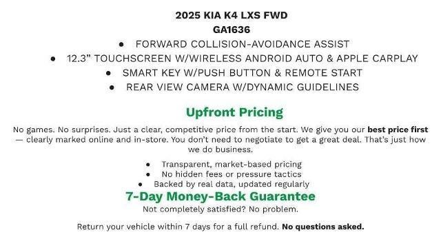 2025 Kia K4 LXS - Photo 29
