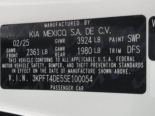 2025 Kia K4 LXS - Photo 55