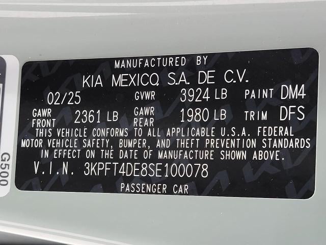 2025 Kia K4 LXS