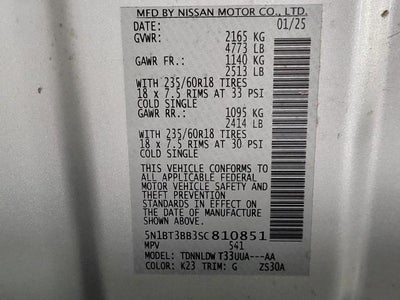 2025 Nissan Rogue SV Intelligent AWD