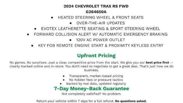 2024 Chevrolet Trax 2RS