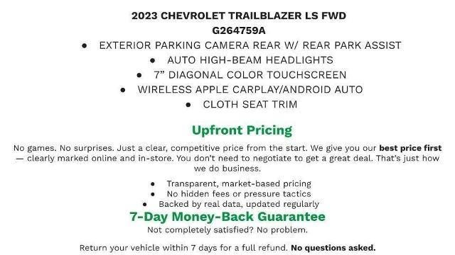 2023 Chevrolet Trailblazer LS