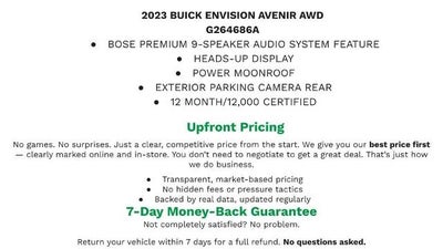 2023 Buick Envision Avenir