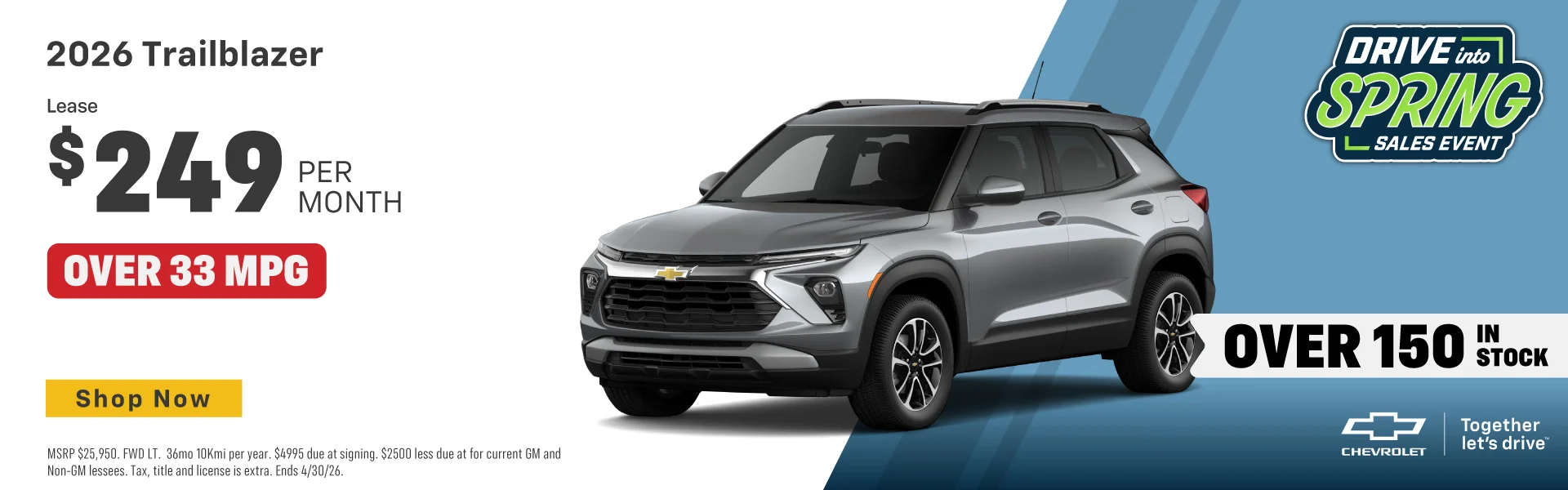 2026 Chevrolet Trailblazer in MANITOWOC WI